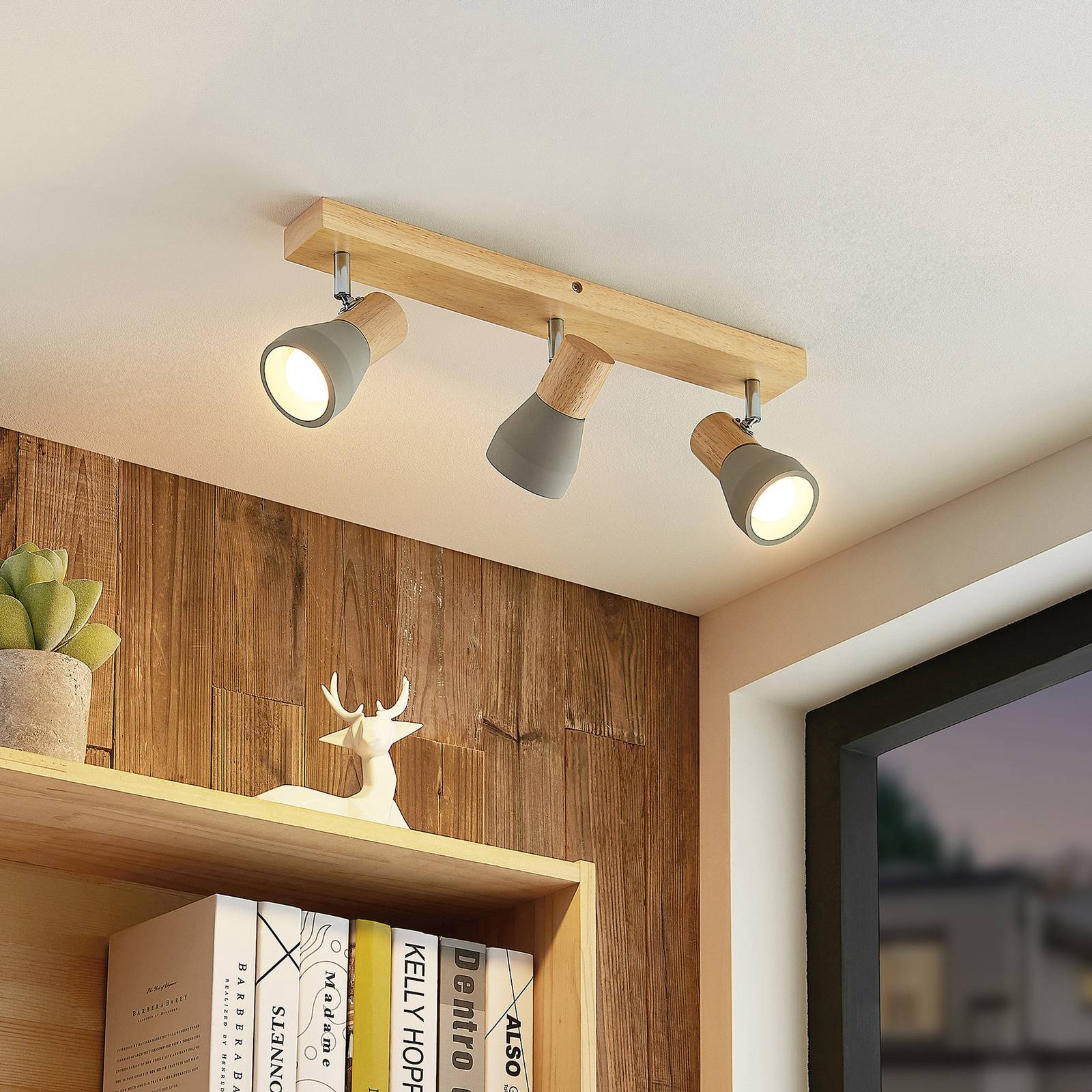 ELC Eletta spot pour plafond à 3 lampes long