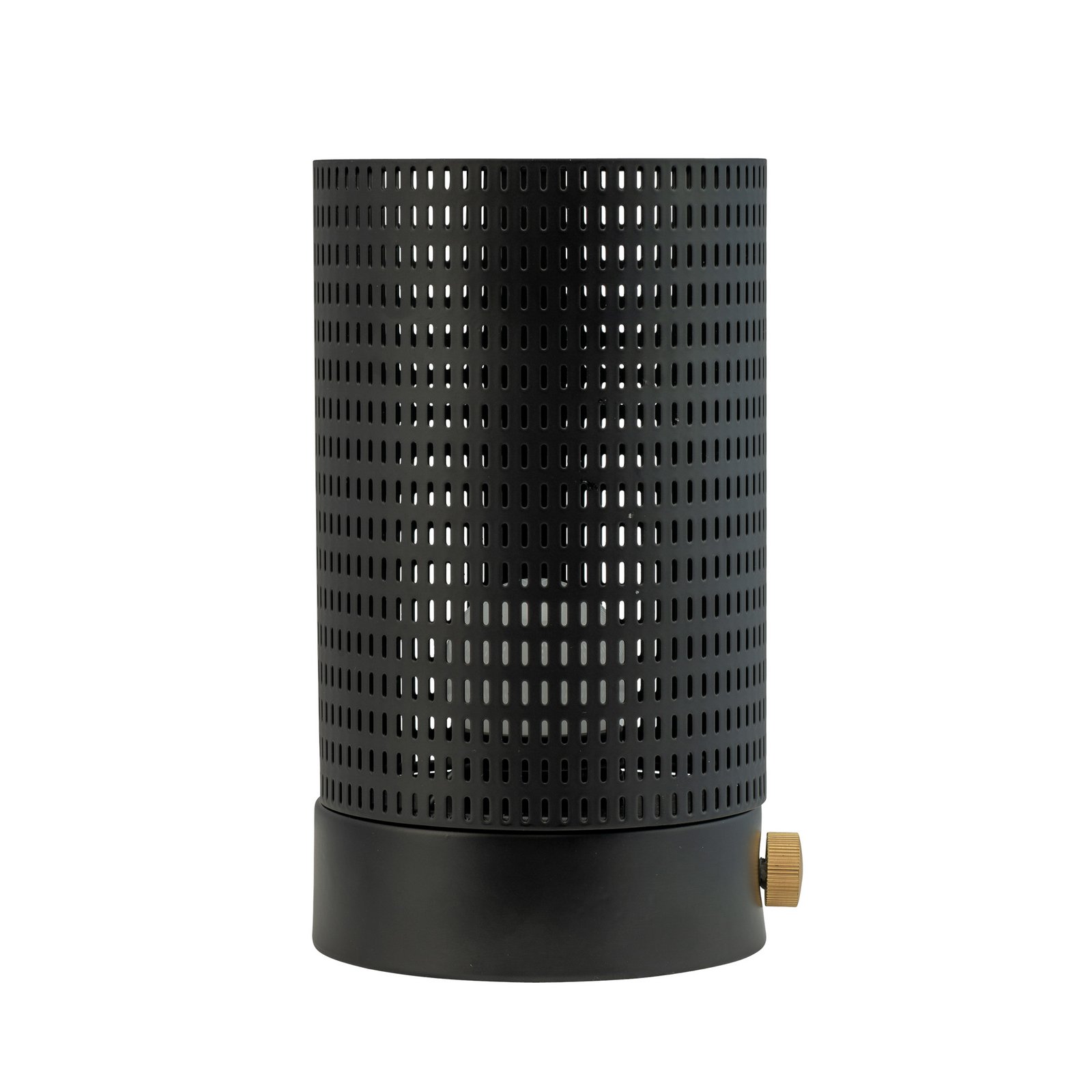 Dyberg Larsen LED namizna svetilka na baterije Mesh, črna, višina 20 cm