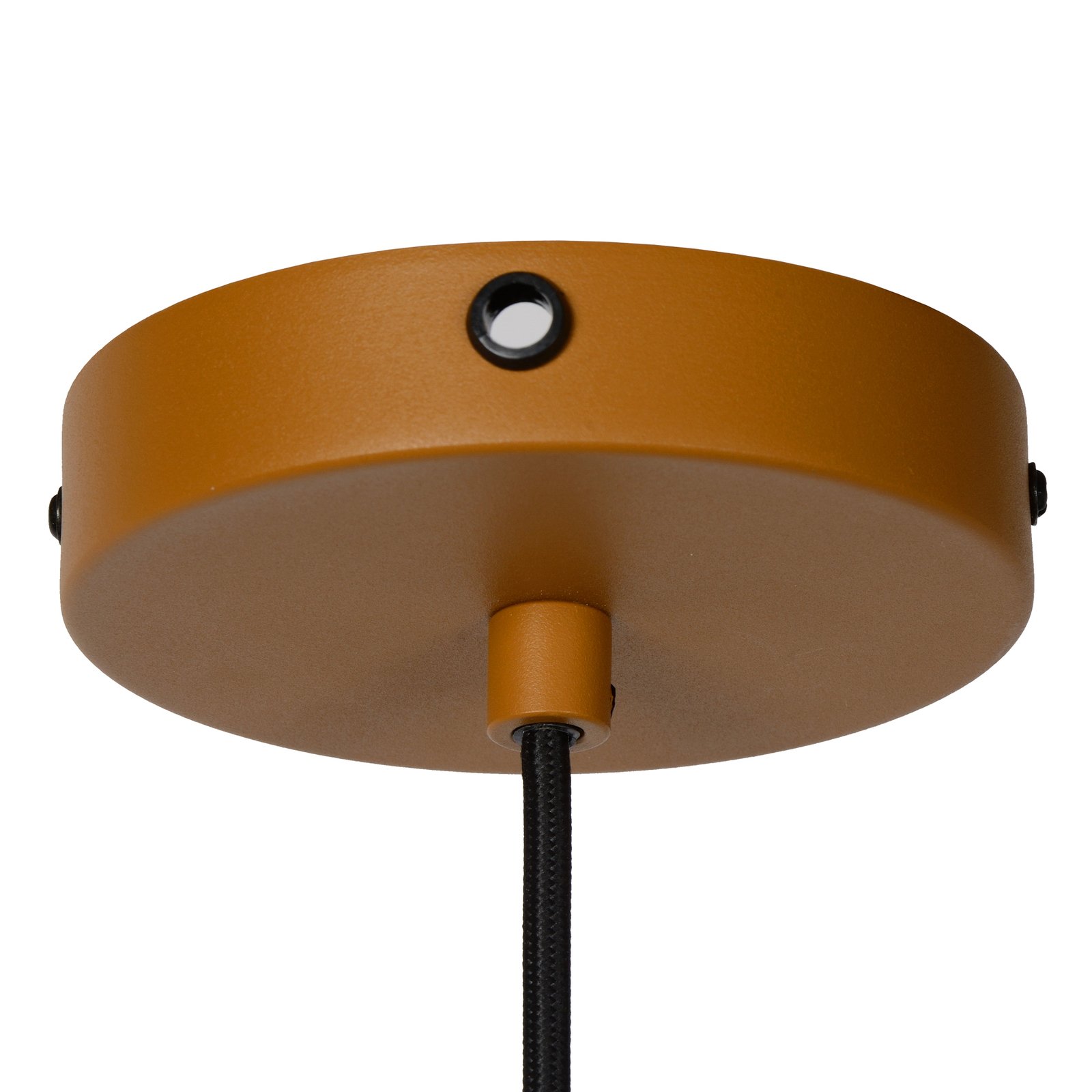 Siemon lampă suspendată din oțel, Ø 40 cm, ocru