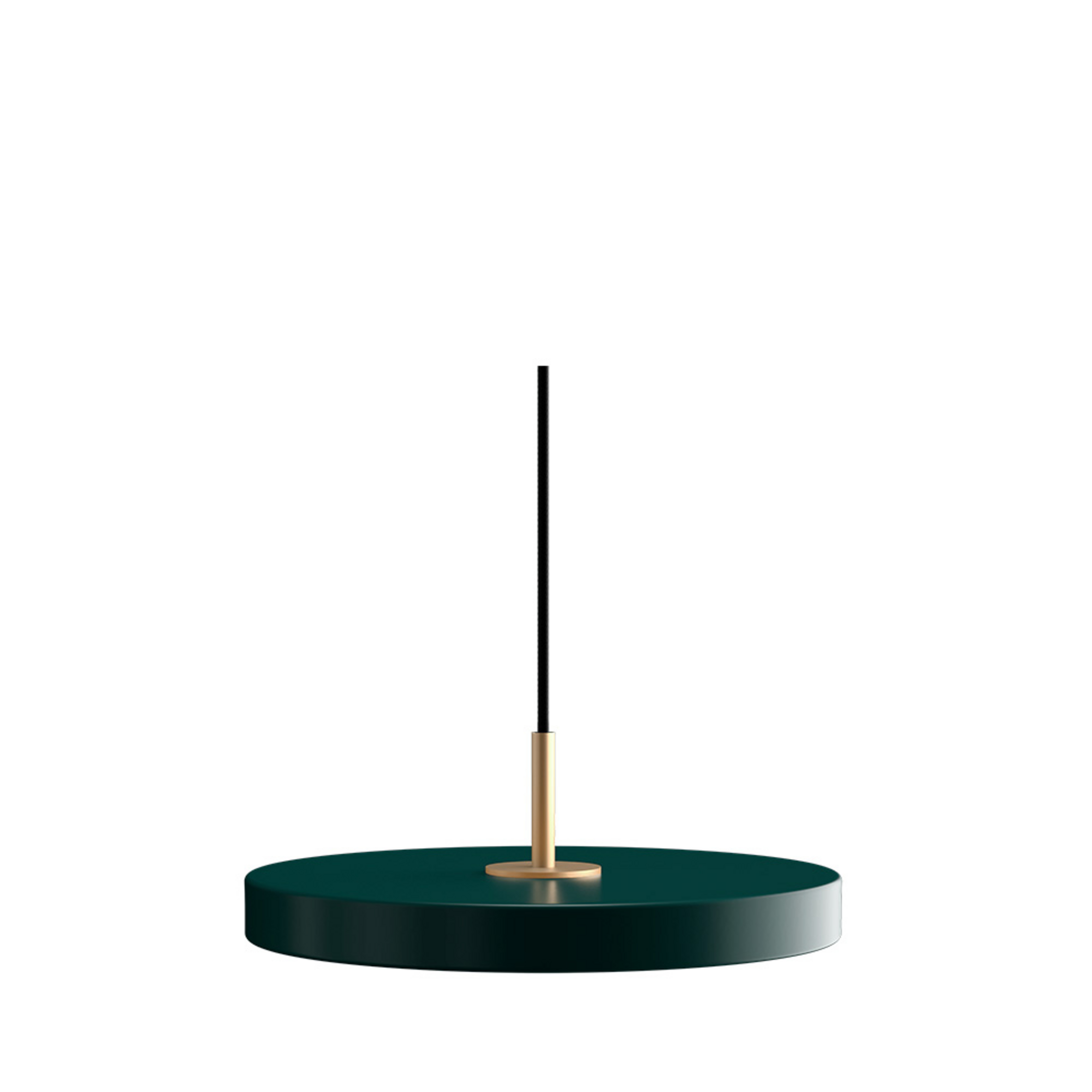 Asteria Plus Suspension Mini Forest Green/Brass - UMAGE