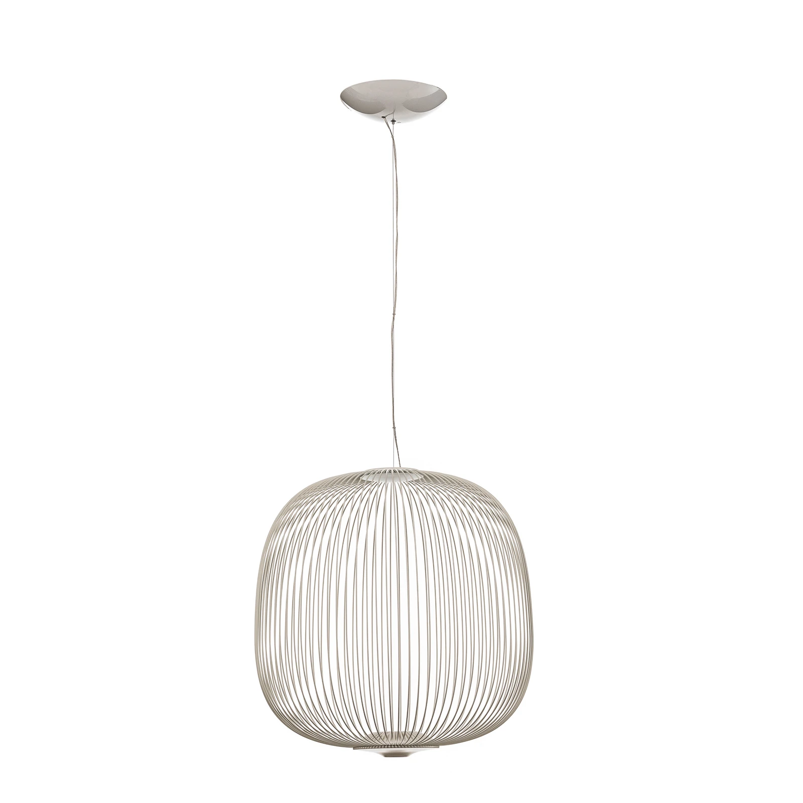 Foscarini Spokes 2 suspension LED dimmable blanche