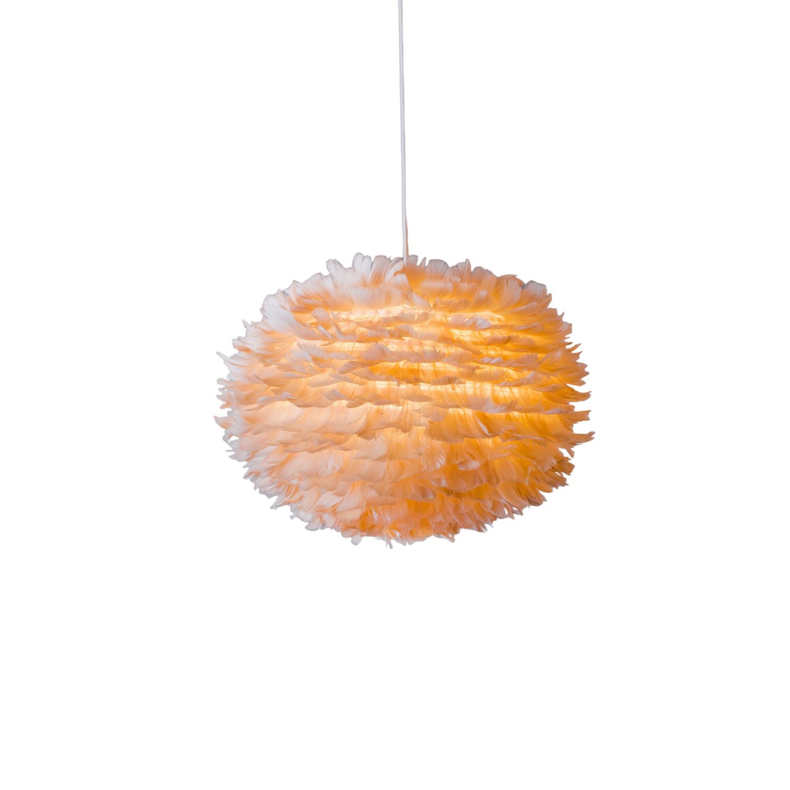 Eos Lampa Wisząca Medium Jasny Brązowy/Biały - UMAGE