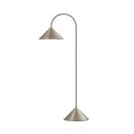 FRANDSEN LED-batteridriven golvlampa Grasp, stål, höjd 72 cm