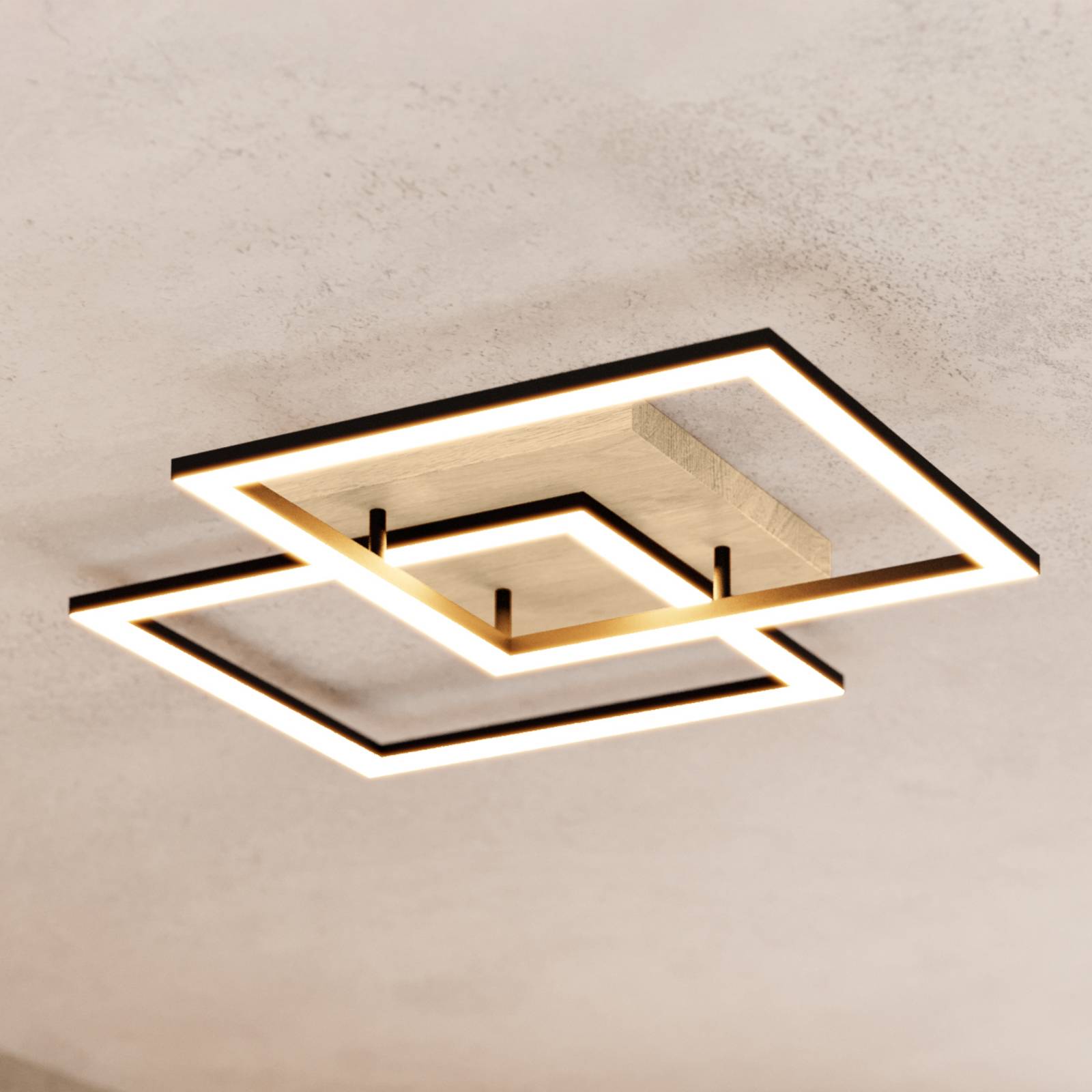 EGLO connect Inteligentna lampa sufitowa LED Lomaltas-Z, 77 cm, 4400 lm