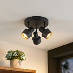 Lindby Ihaia spotlight, 3 lyskilder, rund