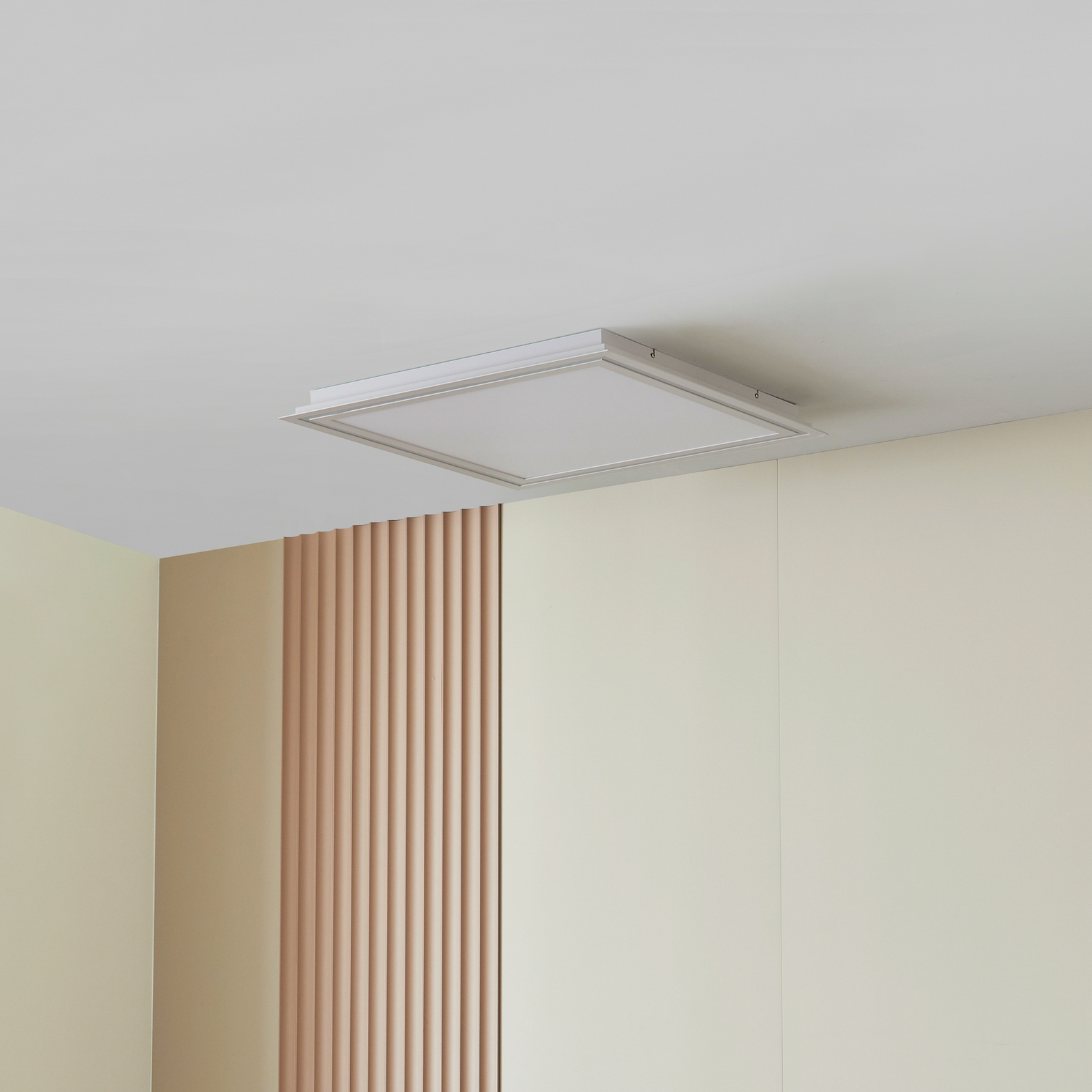 Lucande LED plafondlamp Leicy, wit, 64 cm, RGB, CCT