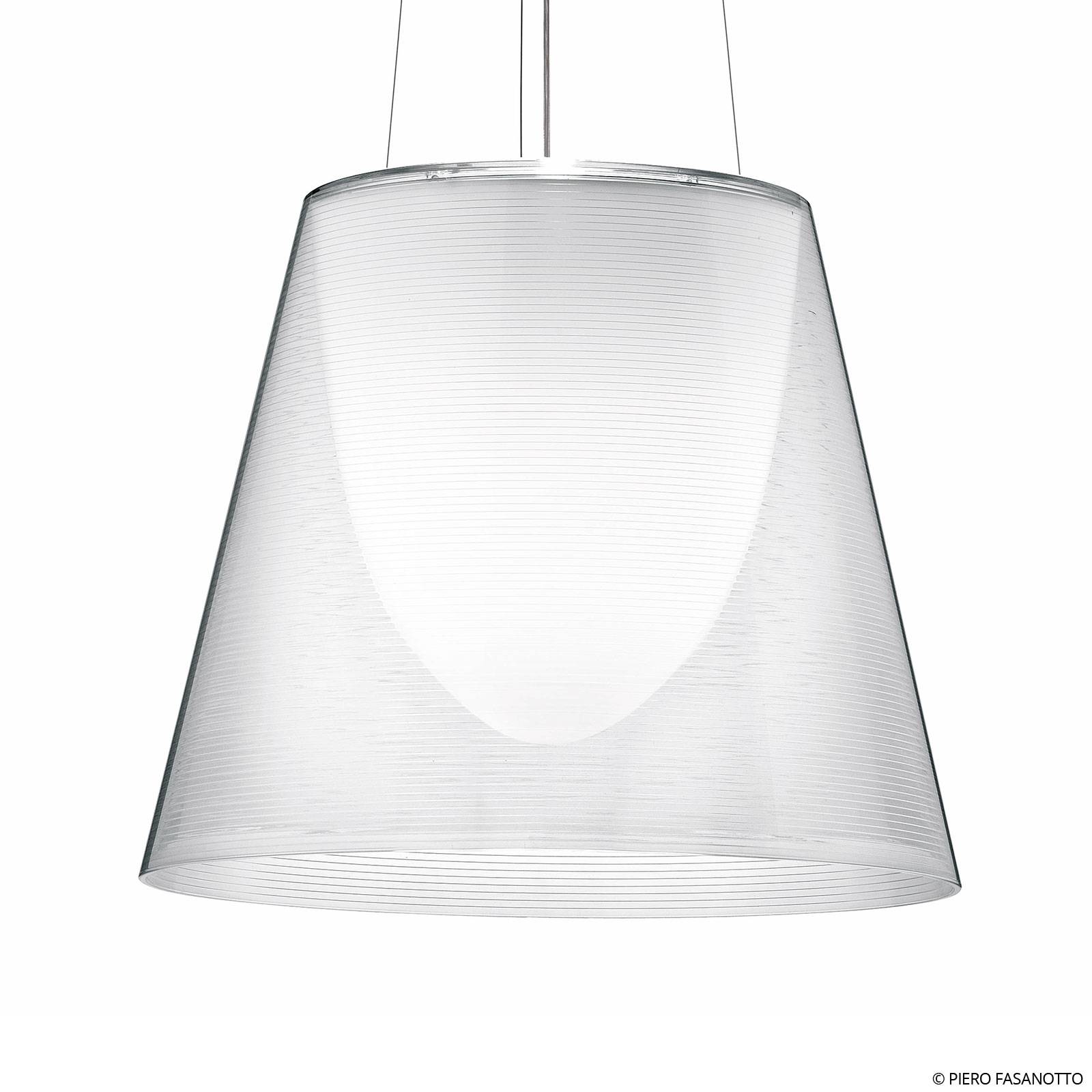 FLOS KTribe S3 Hängeleuchte, transparent