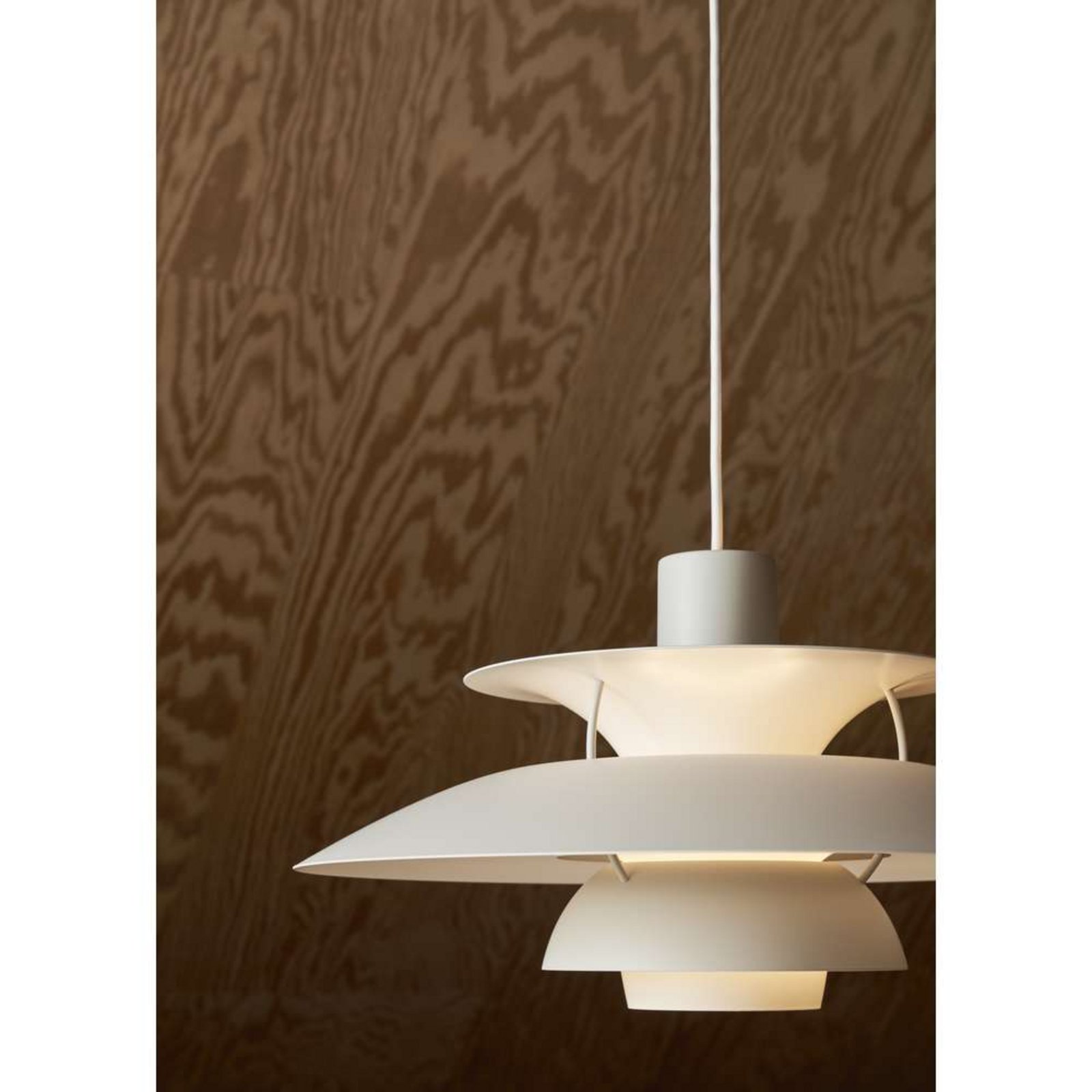 PH 5 Pendant Monochrome Pale Pewter - Louis Poulsen