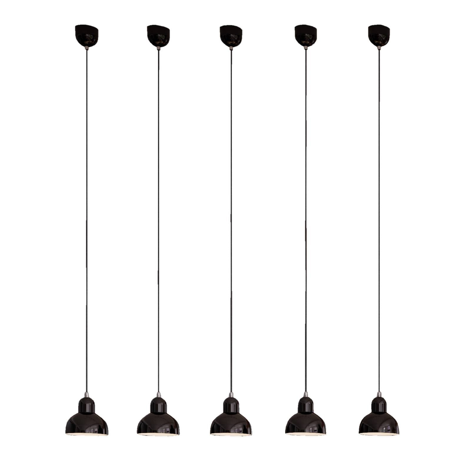 FRITZ HANSEN Kaiser Idell 6722-P Glanz schwarz