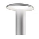 Artemide Takku LED table lamp with rechargeable battery, grey