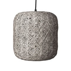Lampada a sospensione Dyberg Larsen Spin S, grigio, Ø 30 cm