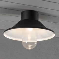 Vega LED laevalgusti, välisvalgusti, must, Ø 30 cm