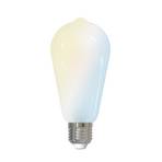 Smart LED-E27 ST64 7W WLAN matt tunable white