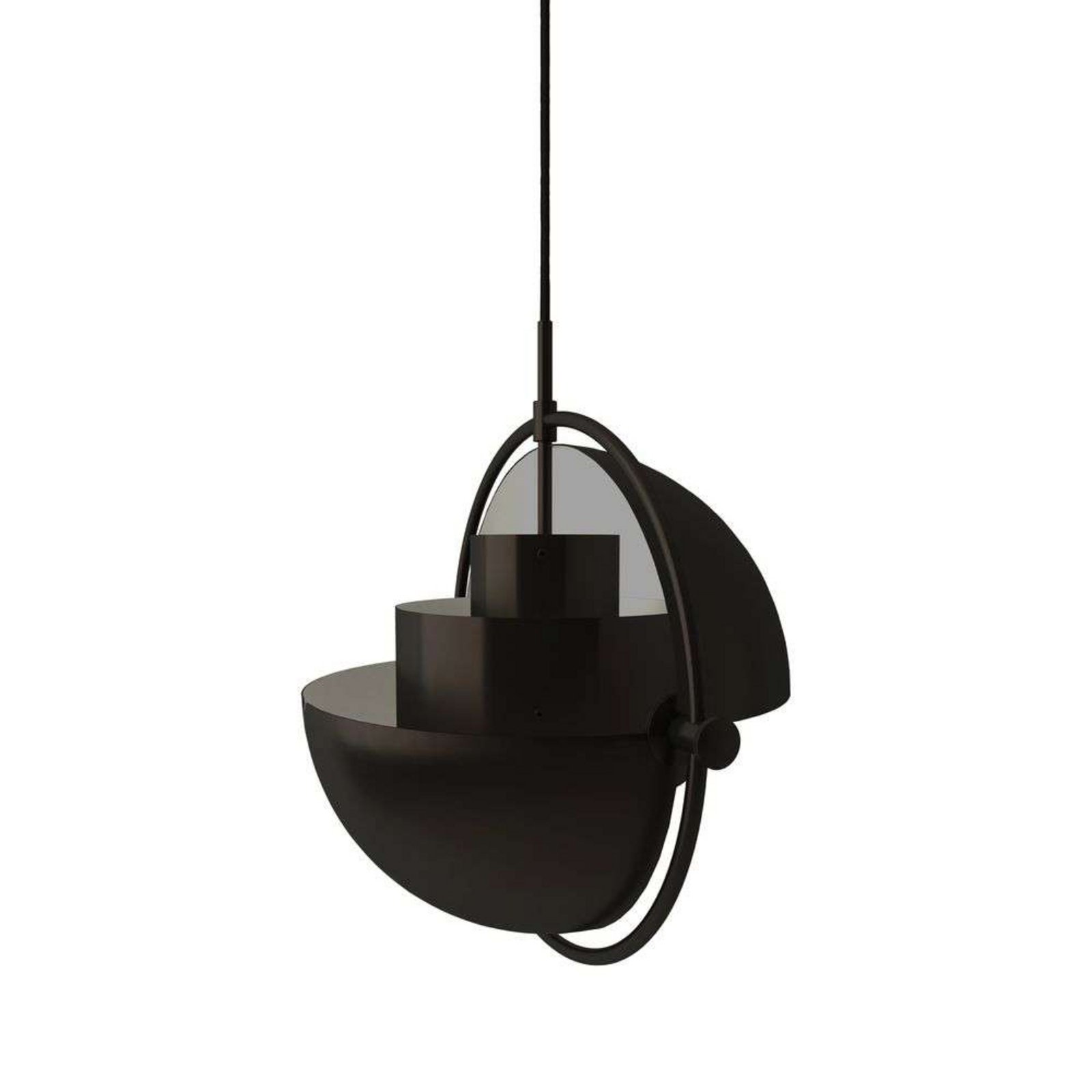 Multi-Lite Lustră Pendul Black Brass - GUBI