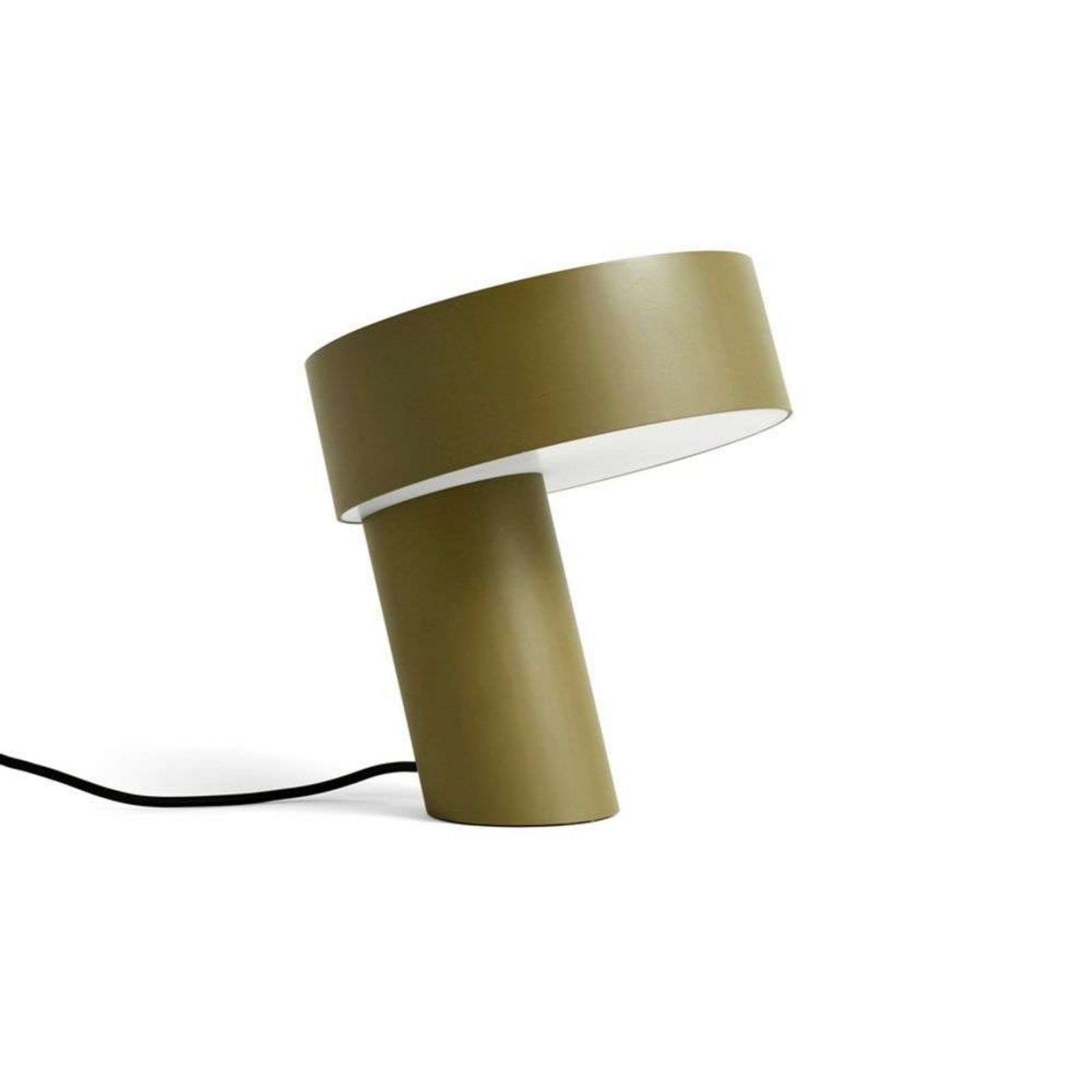 Slant Bordslampa Khaki Green HAY - Vardagsrum - Aluminium