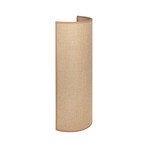 Nature væglampe, jute, højde 40 cm, tekstil, op/ned - Duolla