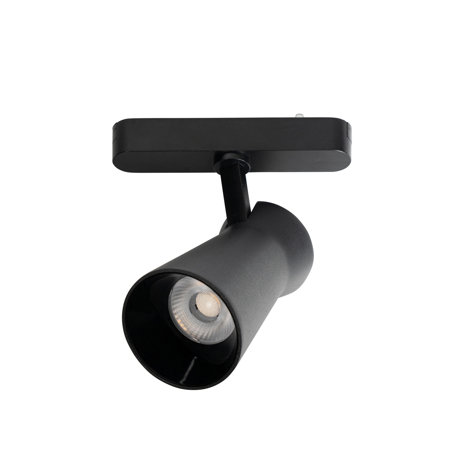 Lindby LED-spot 48 V Lumaro, svart, Ø 6,5 cm, plast