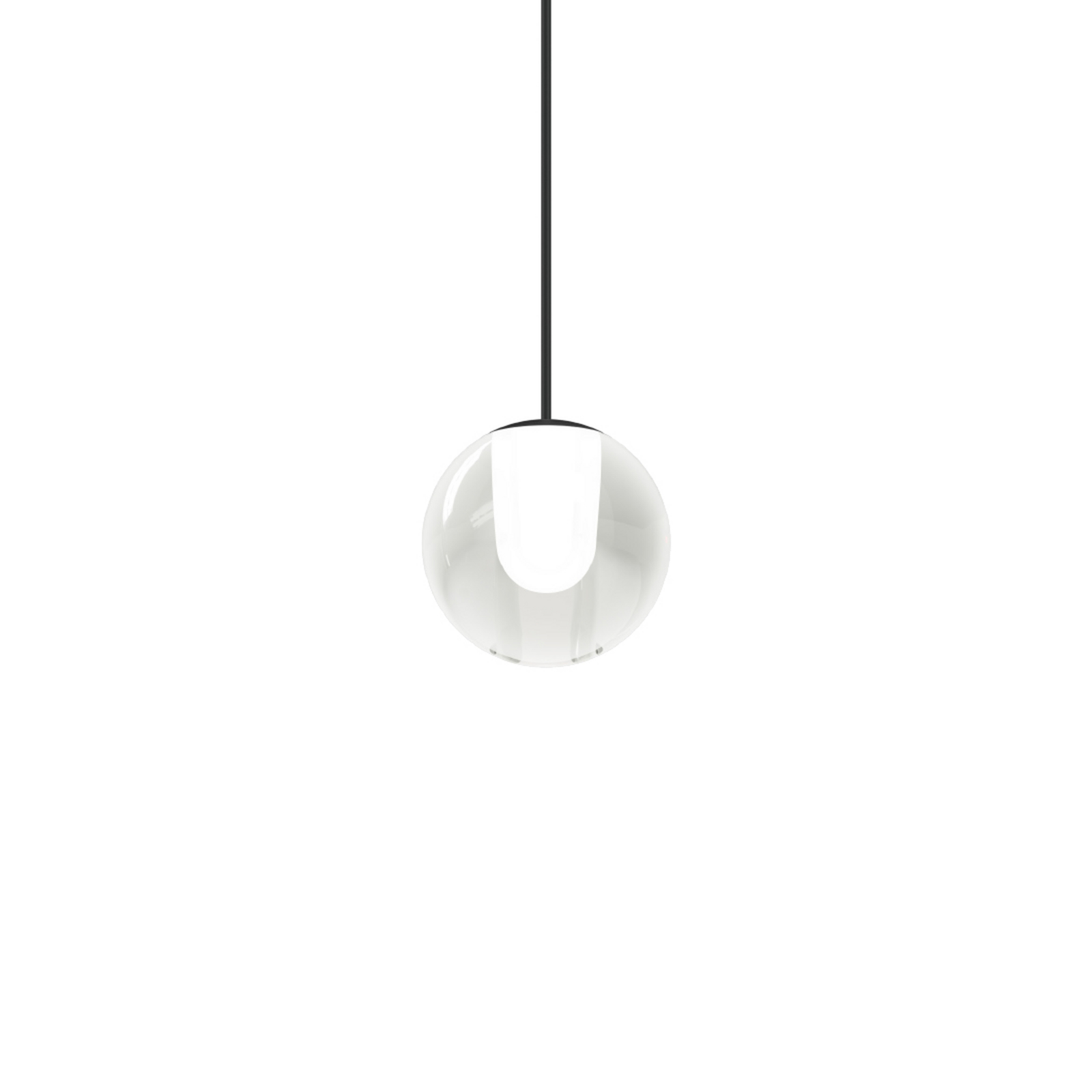 WEVER &amp; DUCRÉ Oplia 1.0 LED viseća svjetiljka, mat crna, 2.700 K