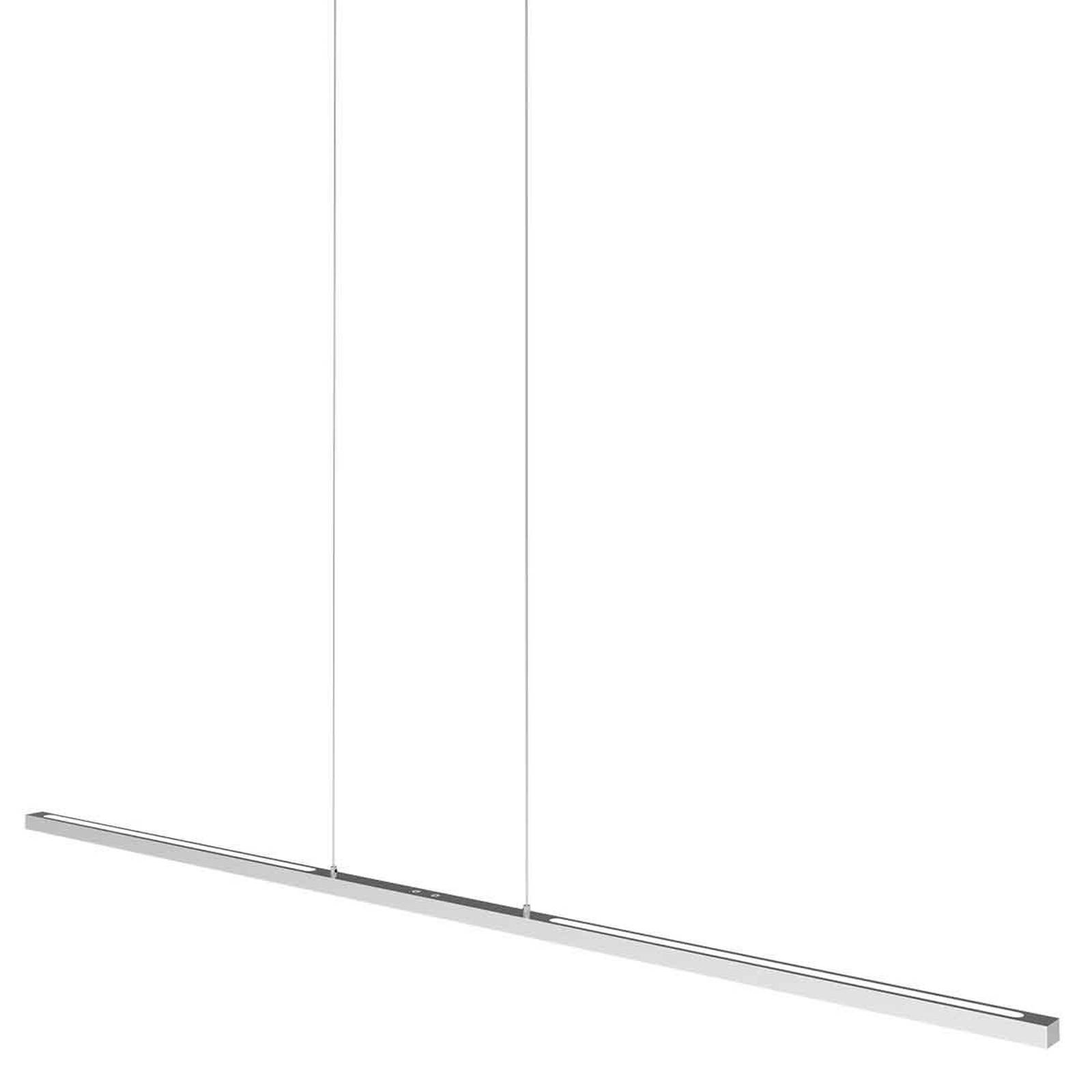 Lampa wisząca LED Bande, 155 cm, góra/dół, stal, CCT, ściemniany