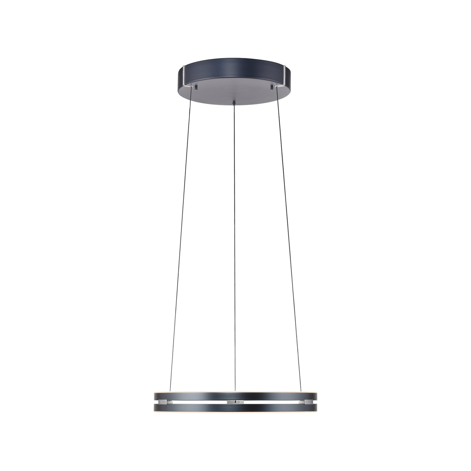 E-Loop LED-Hängelampe, mystic grey, Ø 50 cm, Alu, CCT - PURE E-Loop LED-Hängelampe, mystic grey, Ø 50 cm, Alu, CCT - PURE