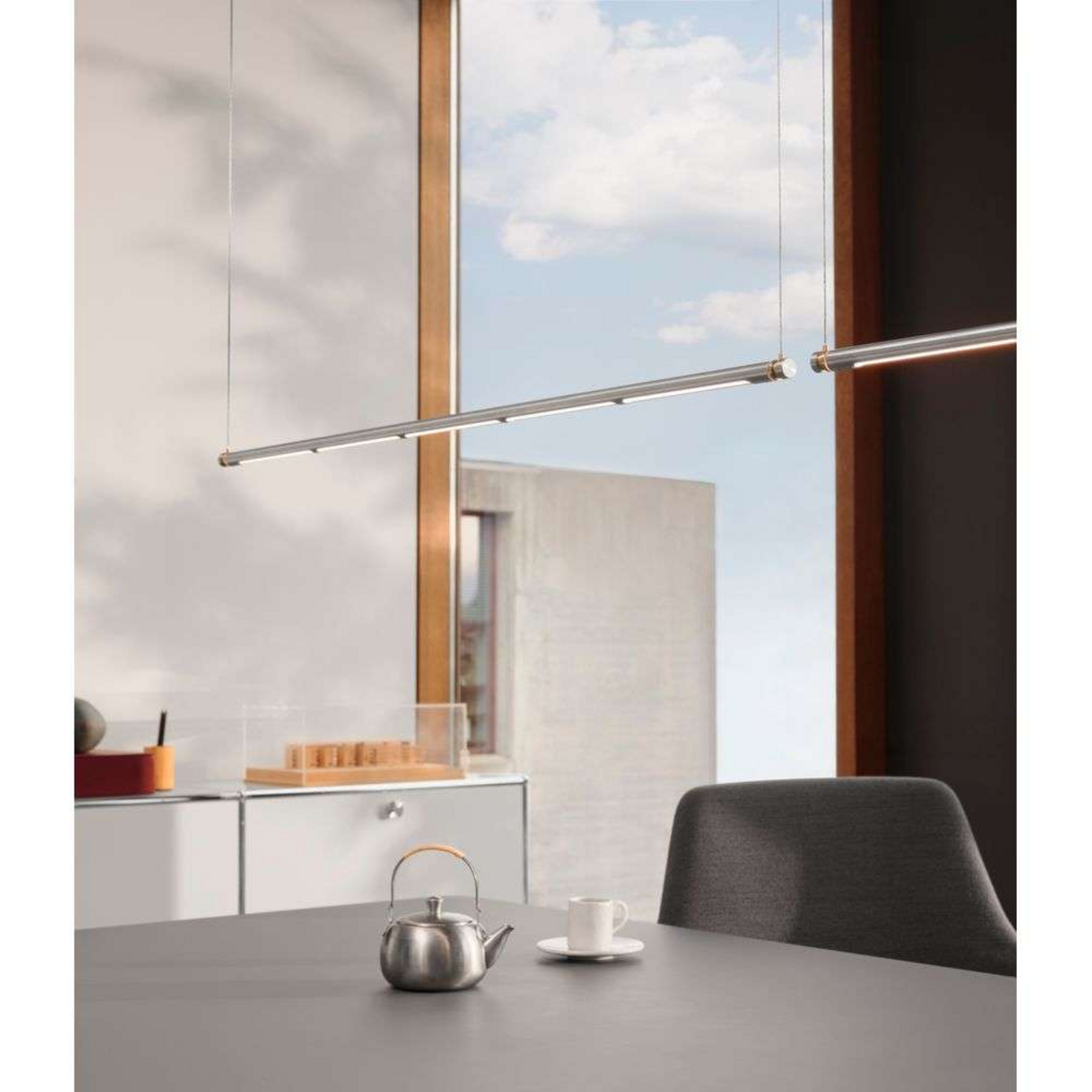 Oneline™  Candeeiro Suspenso Zigbee Steel - Fritz Hansen