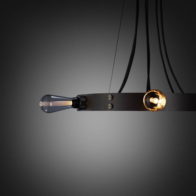 Hero Light 75 cm grafit/bronze