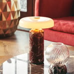 Trip Portable Table Lamp Burgundy - Design By Us