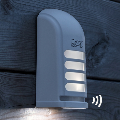 Batteridrevet innfelt LED vegglampe Prato