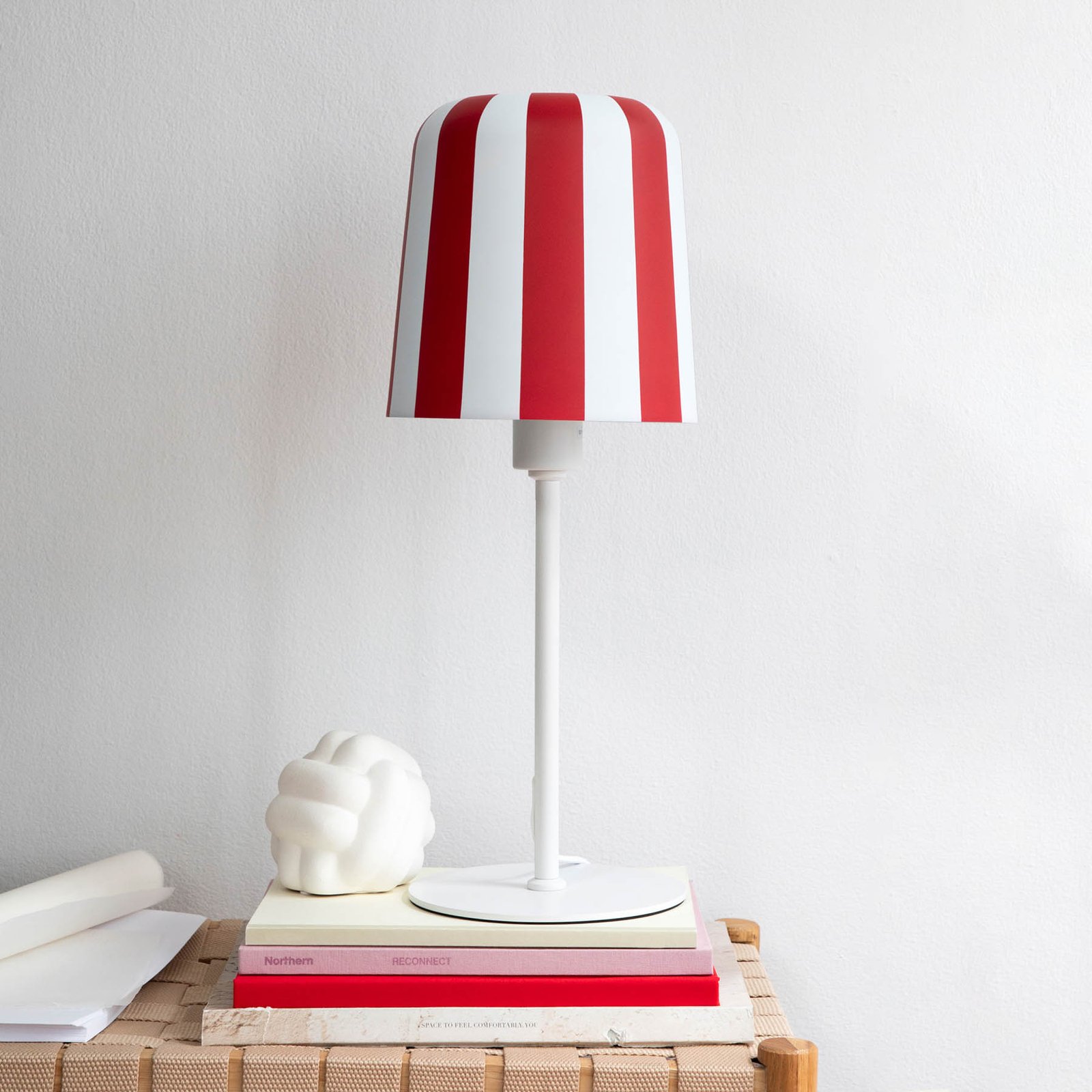 Gry Lampa Stołowa Dark Czerwony/Biały - DybergLarsen