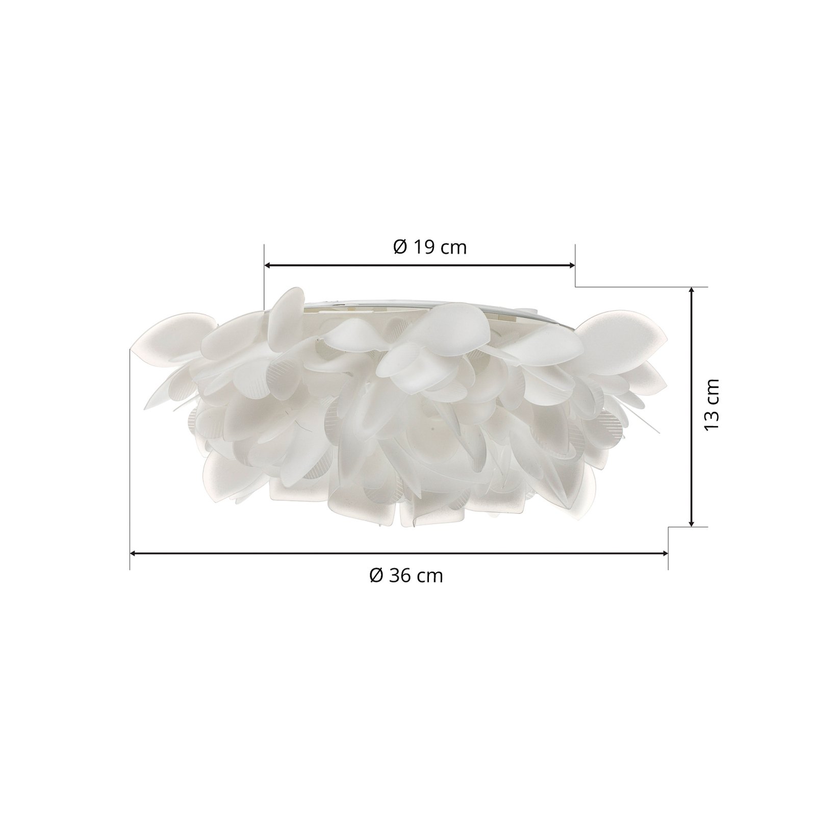 Veli Foliage Mini Wandleuchte, Ø 36cm - Slamp