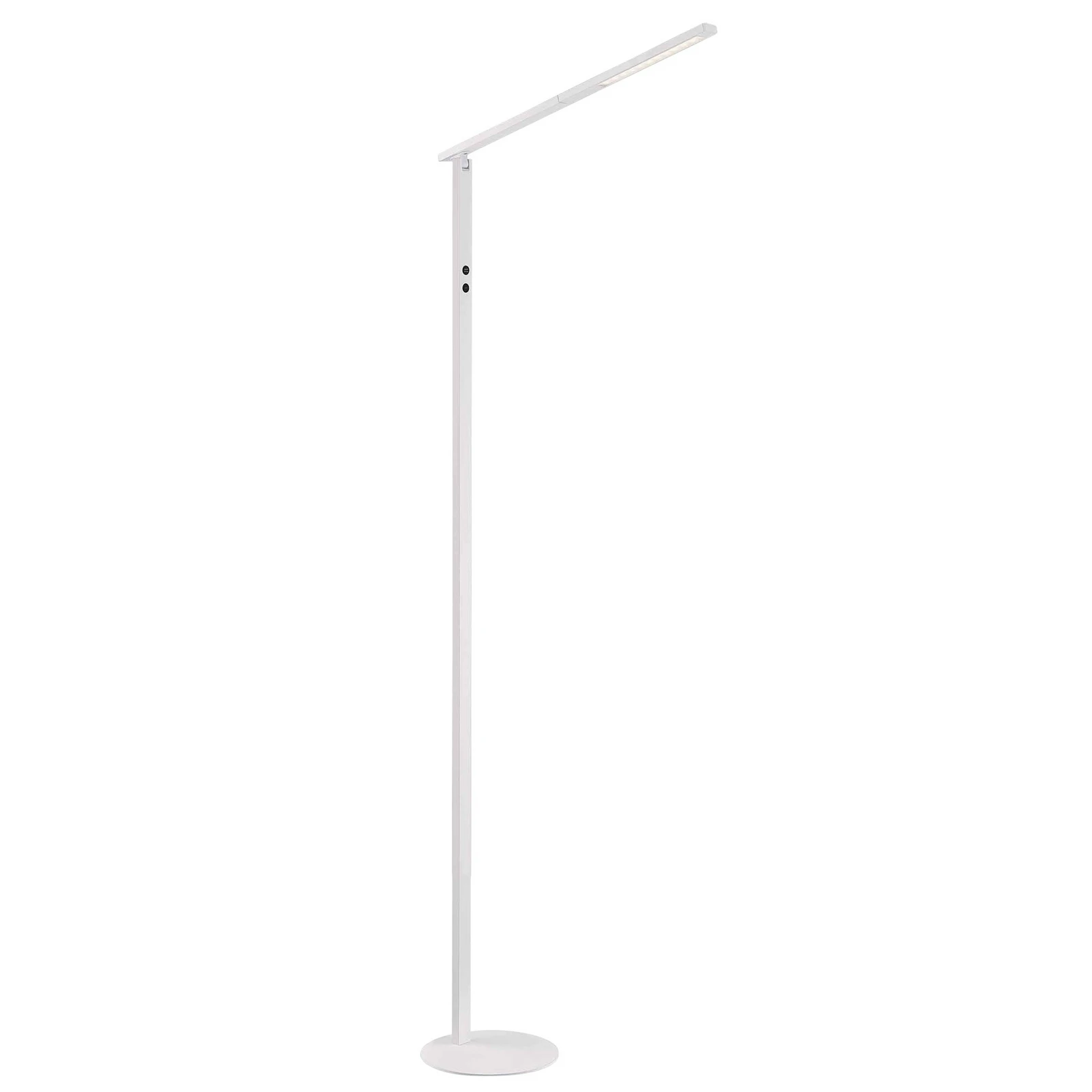 Candeeiro de pé LED Ideal, luz única, CCT, branco