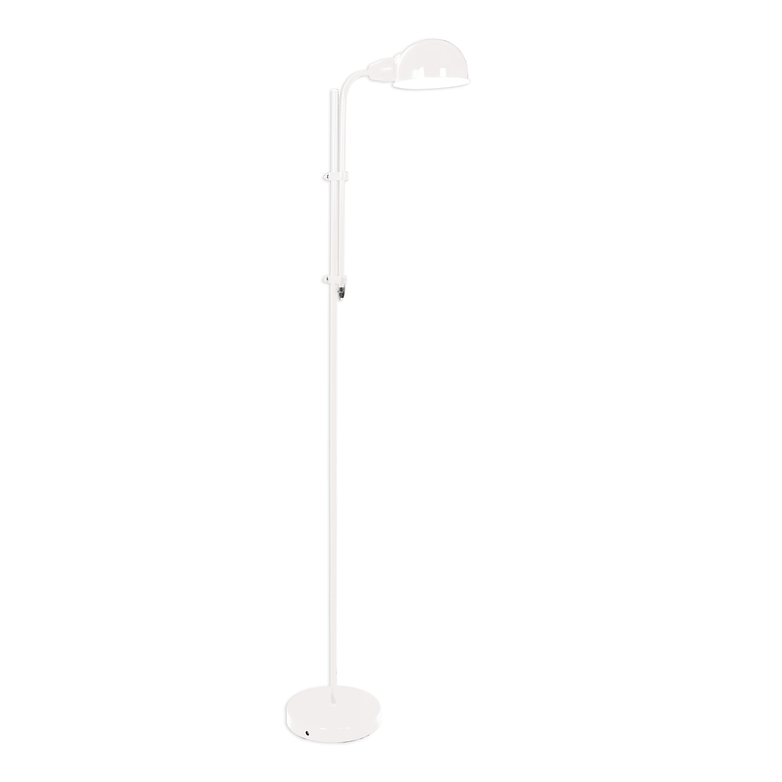 Stehleuchte Alani mit Tippschalter, weiß