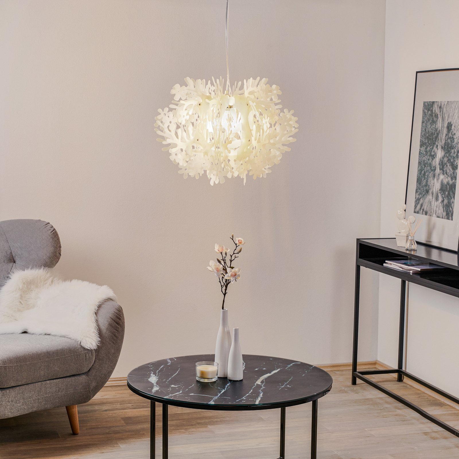 Fiorella Pendelleuchte Mini Weiß - SLAMP