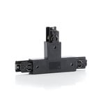 Ivela T-connector earth right, black