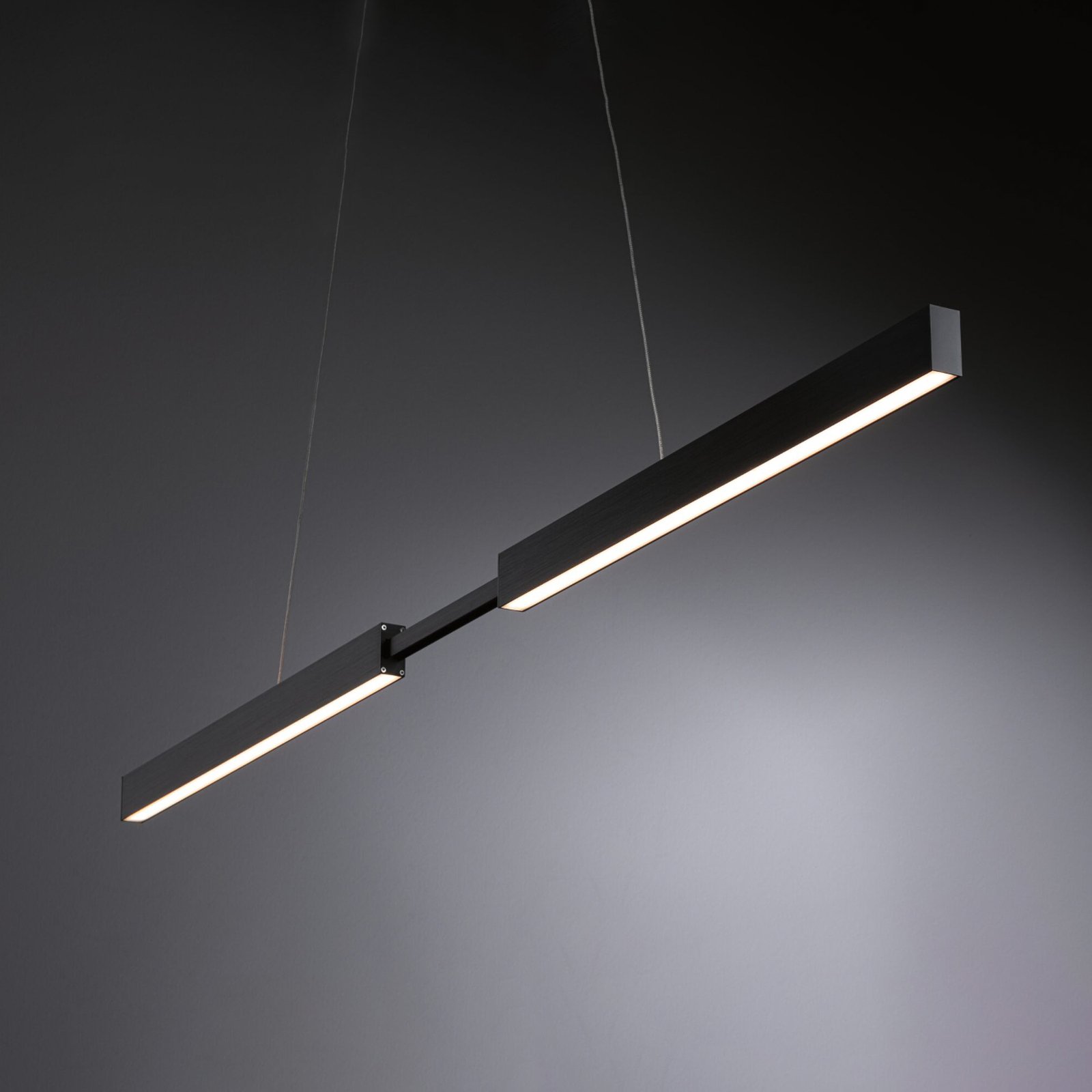 Paulmann Aptare LED-pendellampe, ZigBee, svart