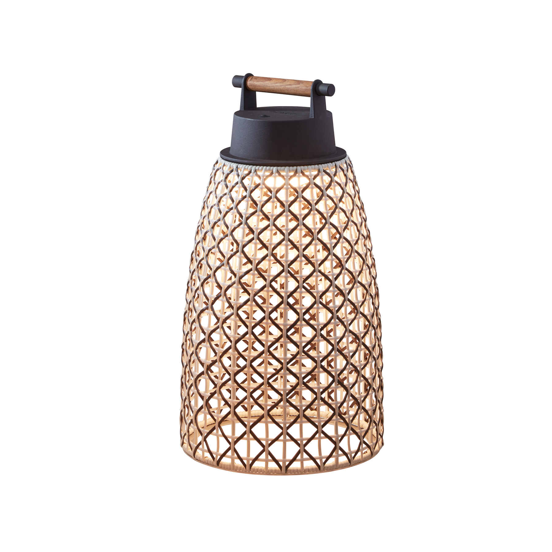 Bover Nans M/49/R lámpara de mesa recargable para exterior marrón