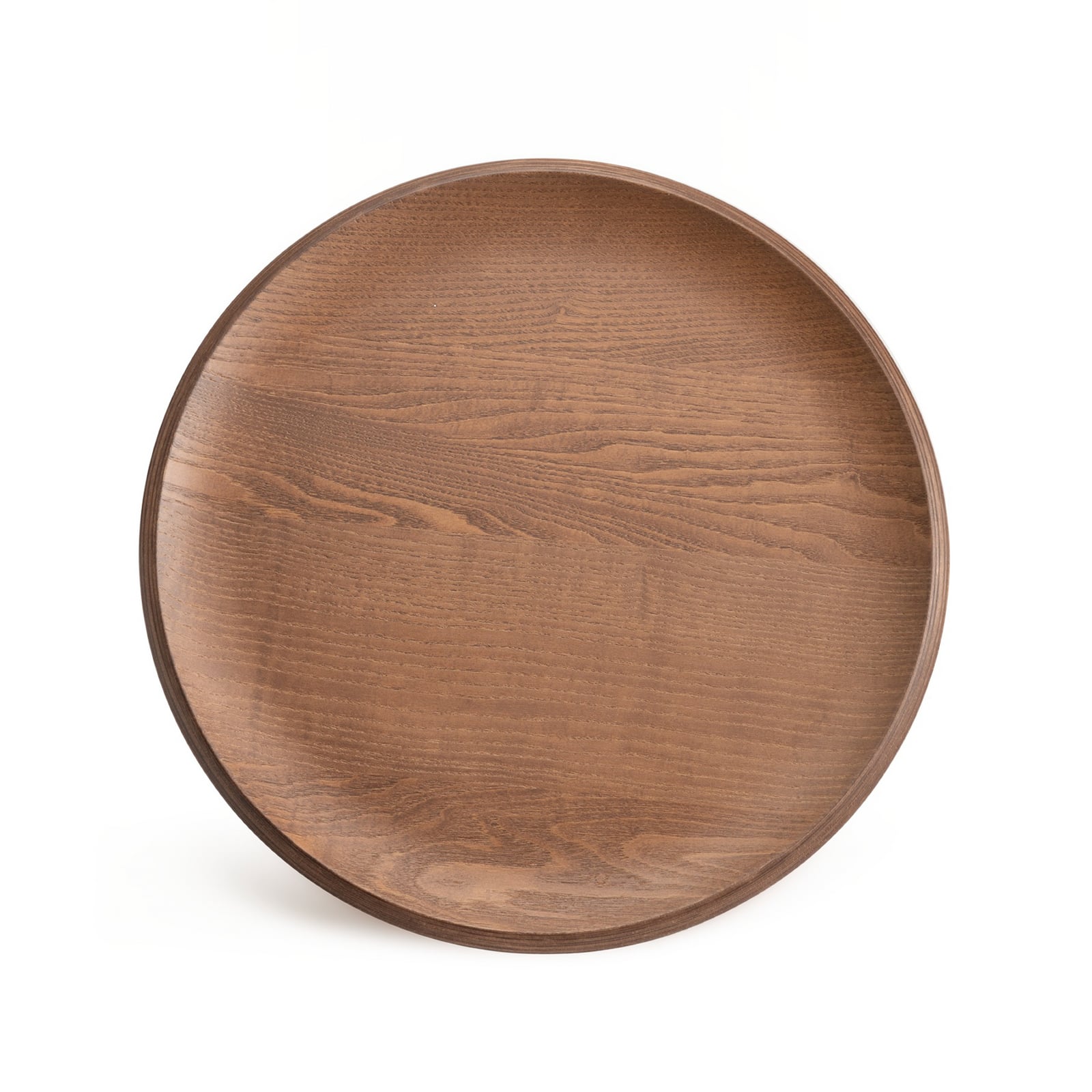 Al Wood table, dark ash/black, 46 cm, metal - Kartell