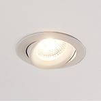 Arcchio Ozias LED recessed spotlight, white, 7.7W