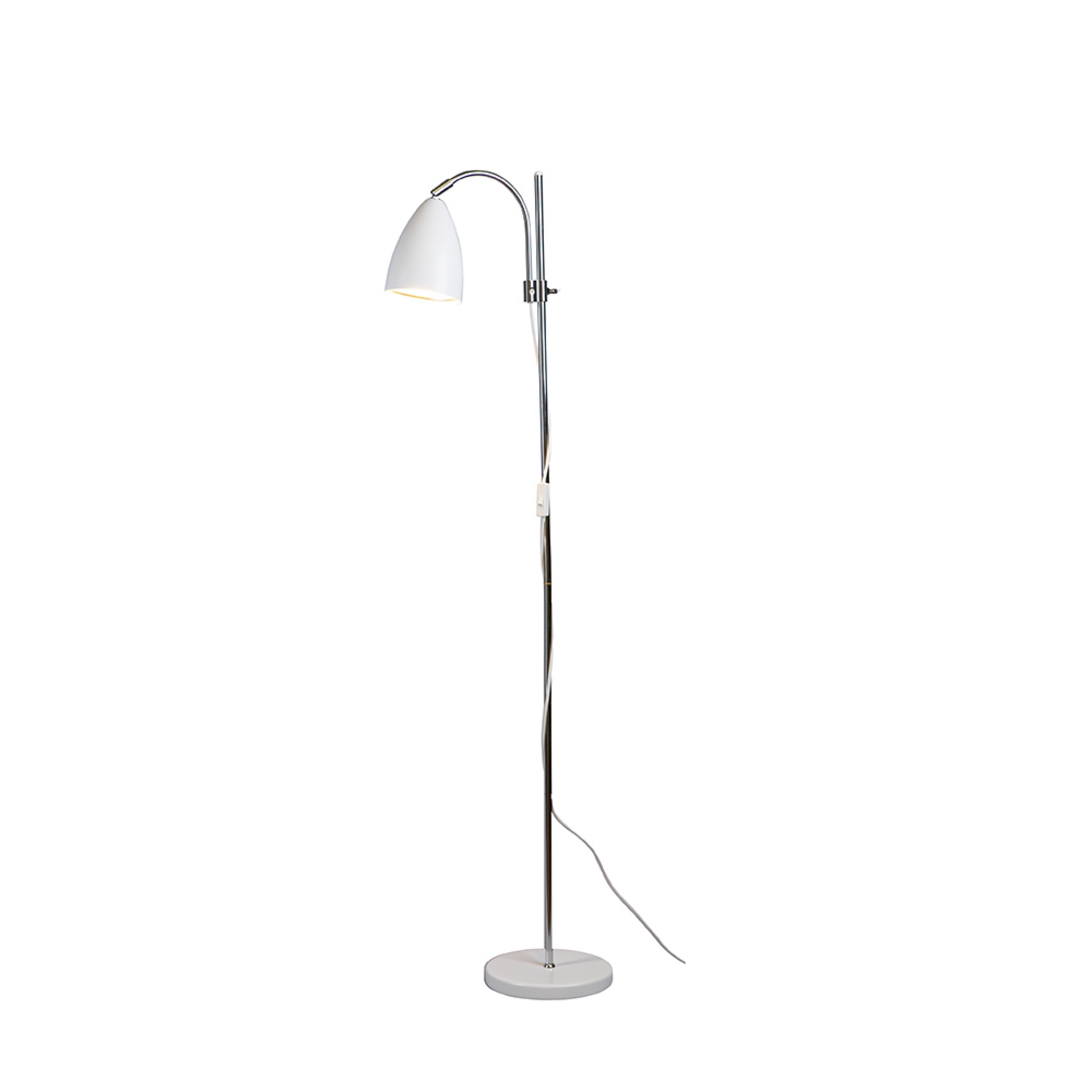 Sway Vloerlamp Mat Wit - Belid