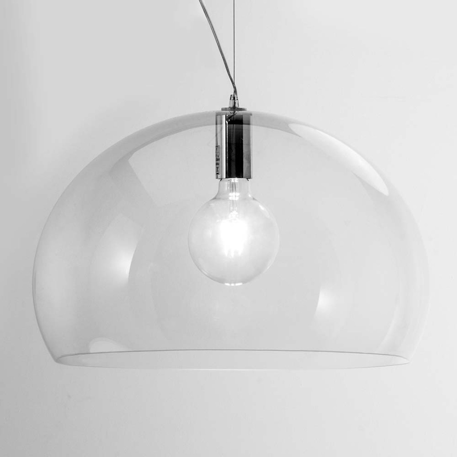 Lámpara colgante LED diseño Big FL/Y trasparente