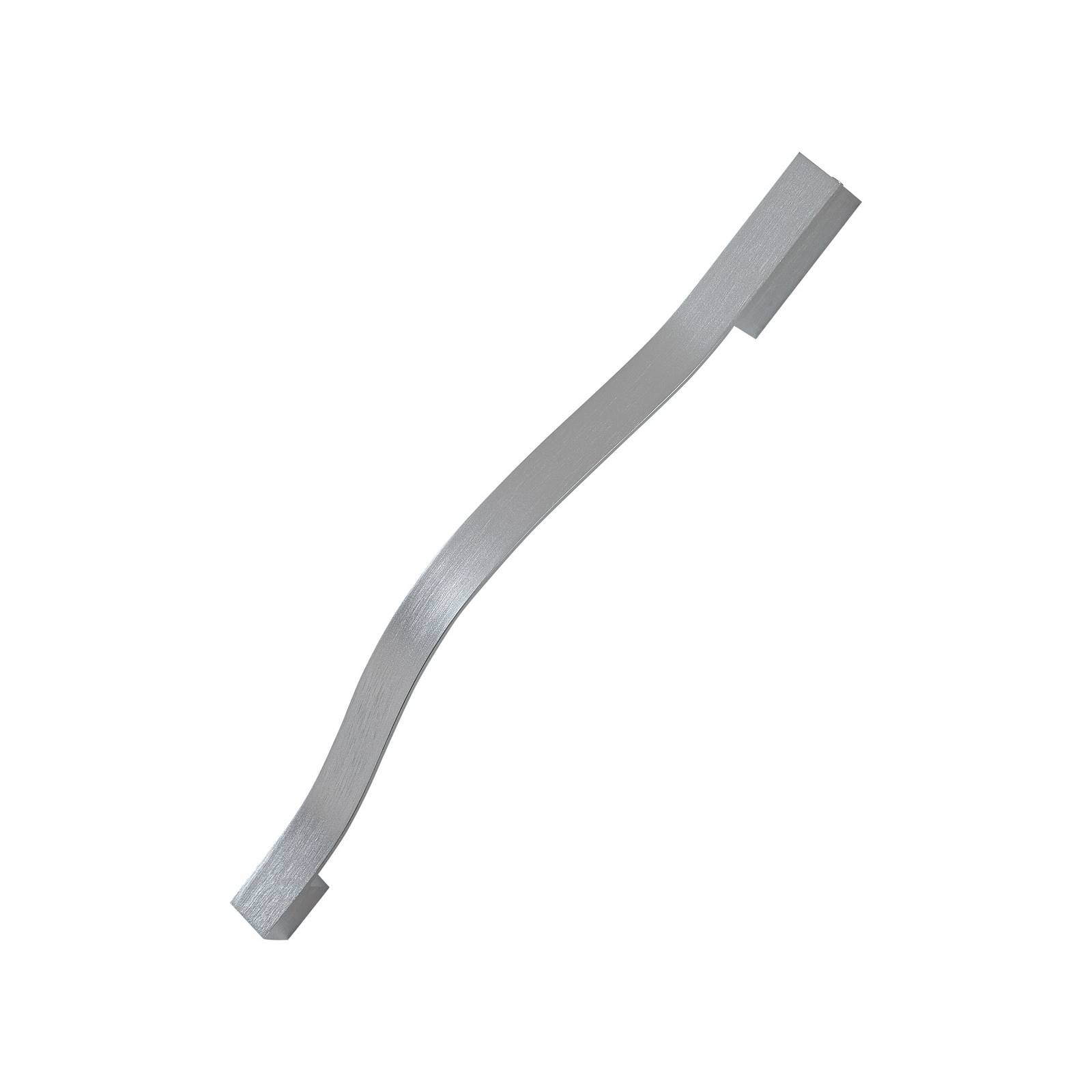 Lindby LED-Wandleuchte Alvon, silber, Höhe 50 cm, Metall