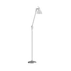 Luxy F1 Floor Lamp Aluminium with Matte White - Rotaliana