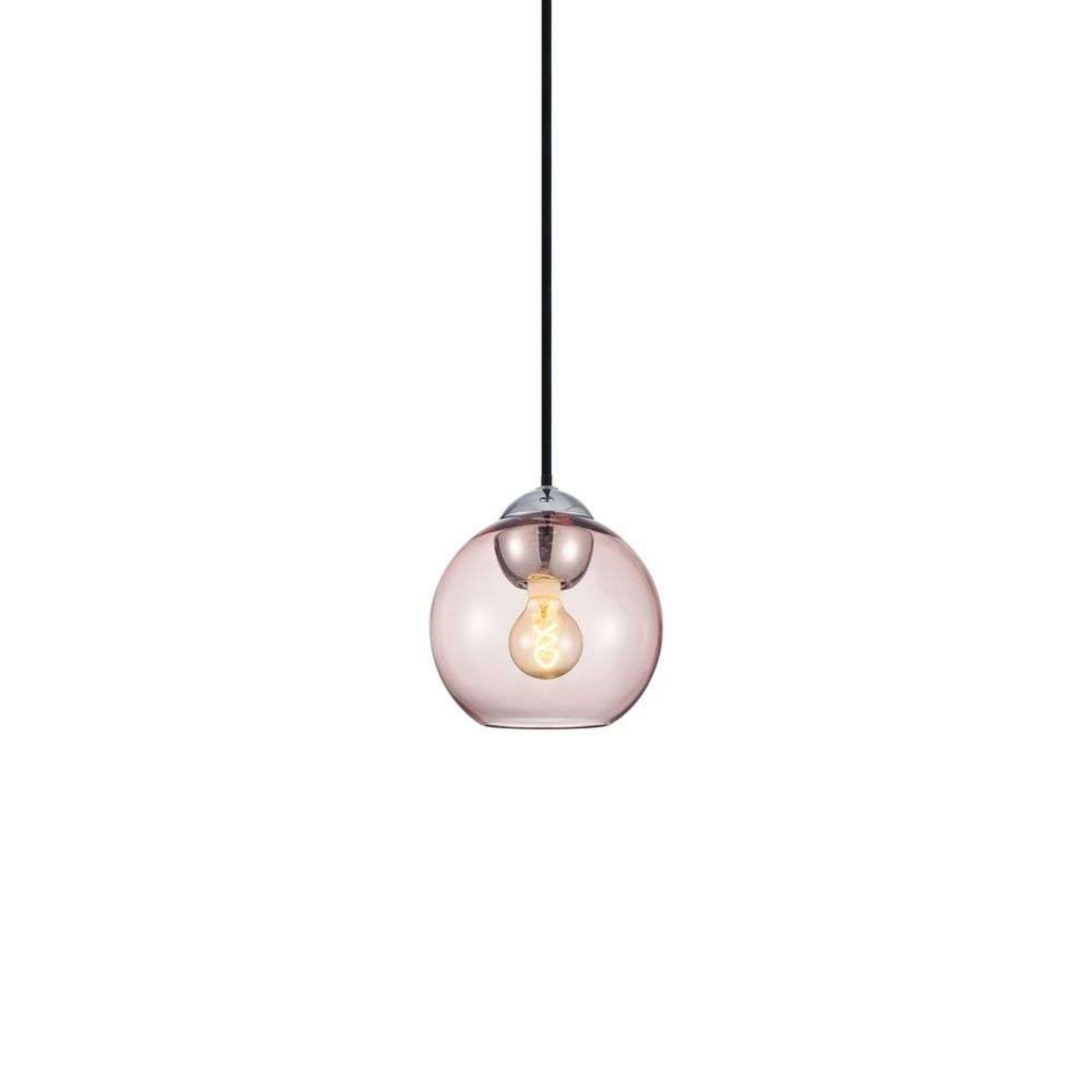 Bubbles Mini Pendelleuchte Ø14 G9 Rose - Halo Design
