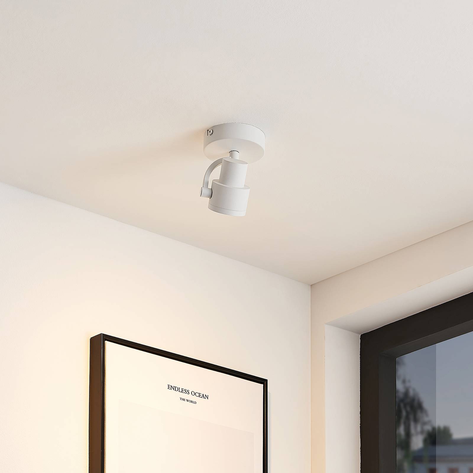 Arcchio Maribell spot pour plafond aluminium blanc