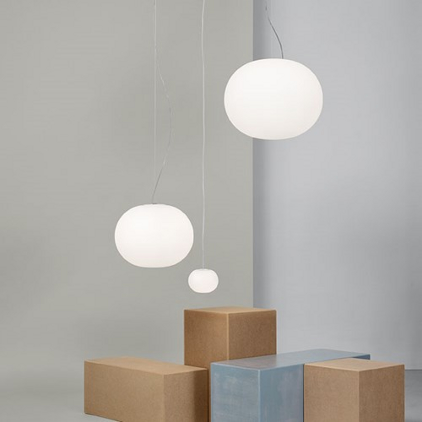 Glo-Ball Mini S Pendant White - Flos