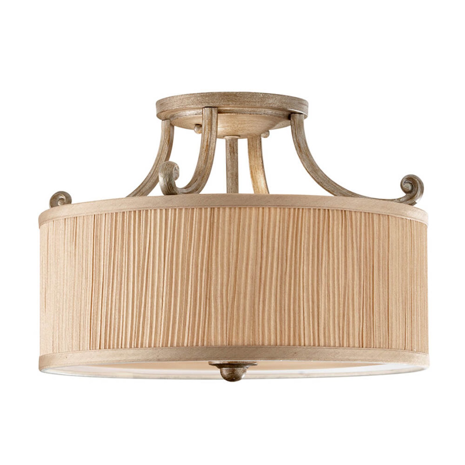 Stylish semi-flush ceiling lamp Abbey