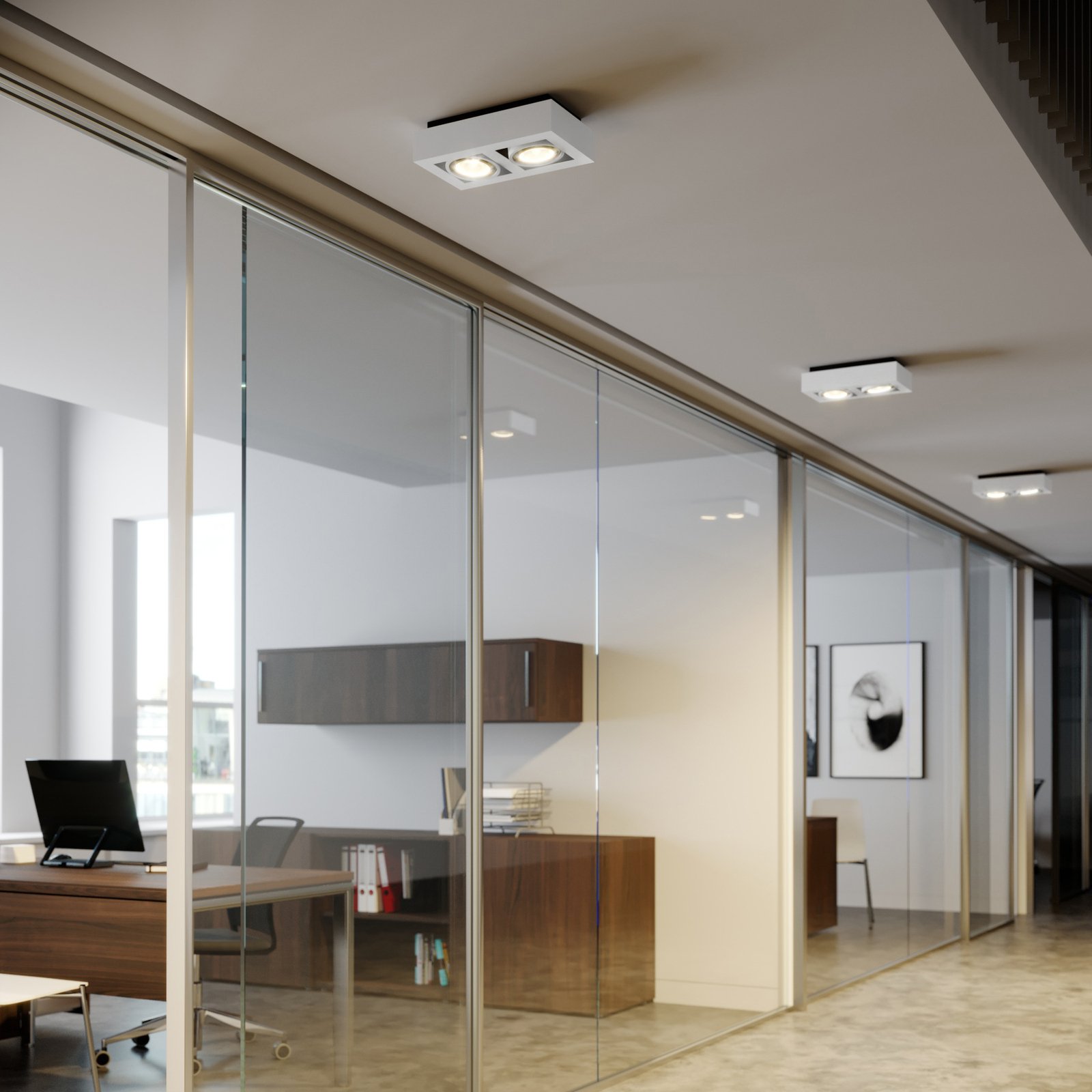 Ronka 2 Ceiling Lamp White - Arcchio