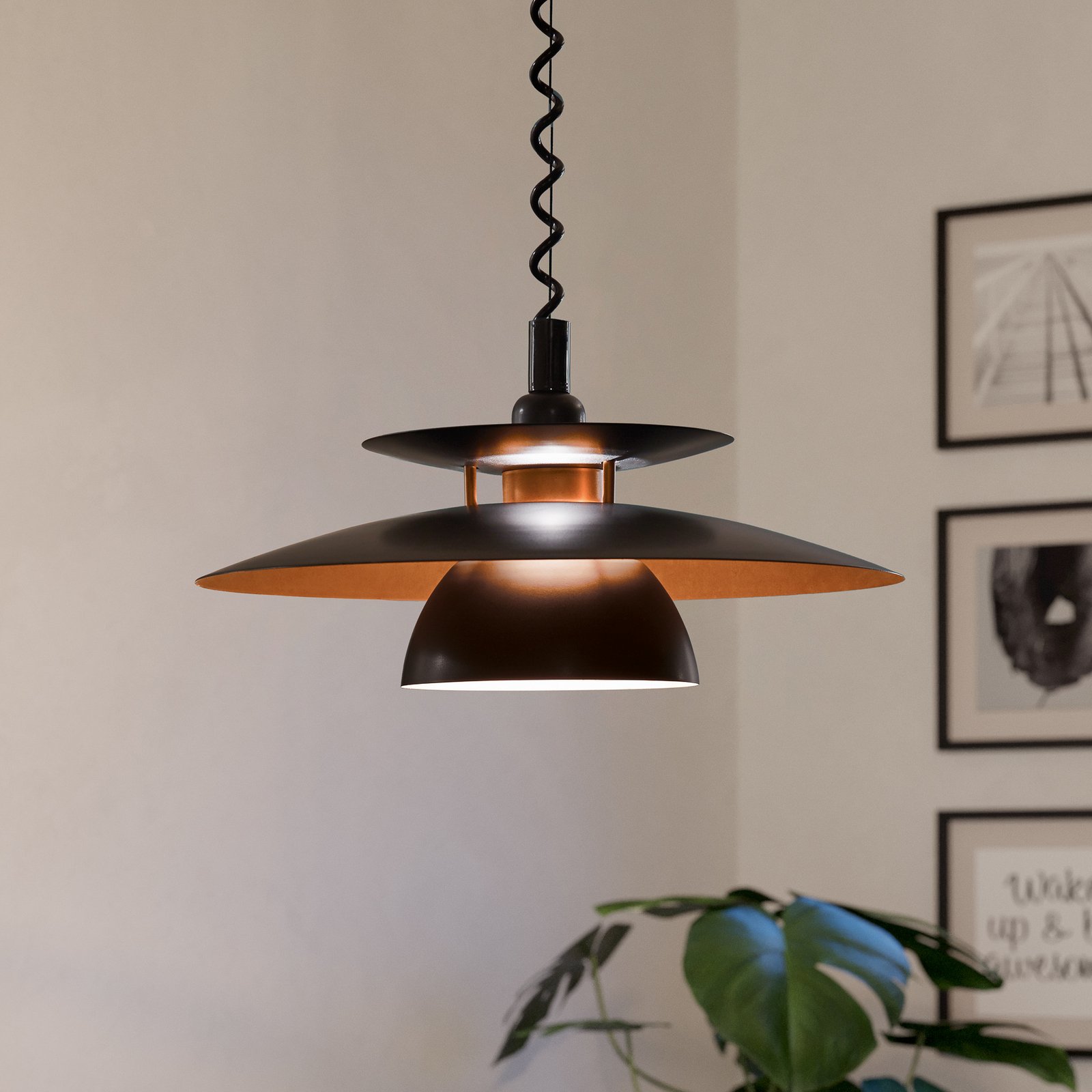 Brenda – lampa wisząca z regulacją wysokości