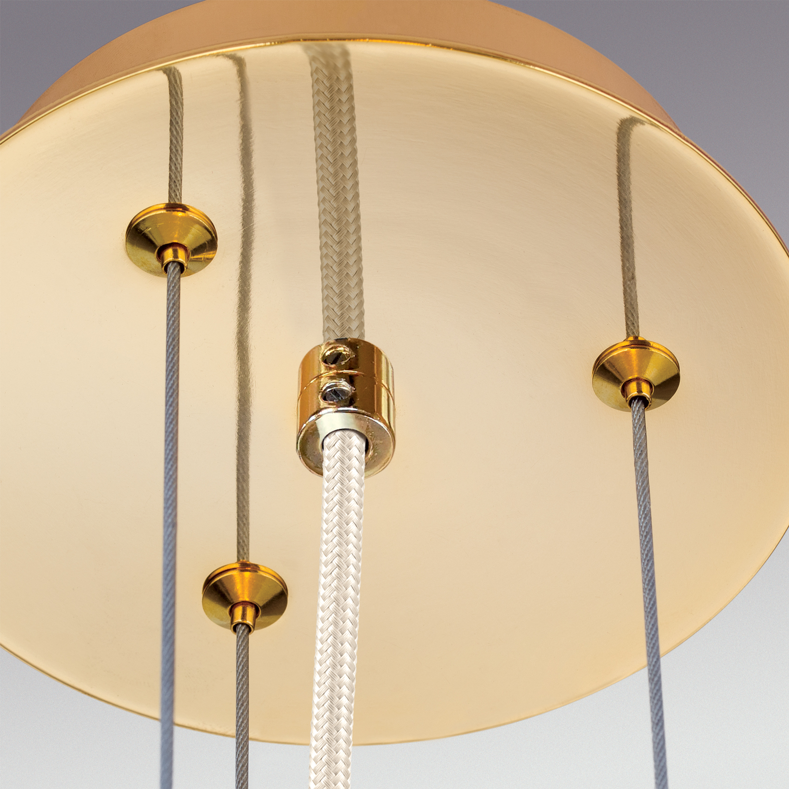 LED-Pendelleuchte Prism, rund, Ø 55 cm