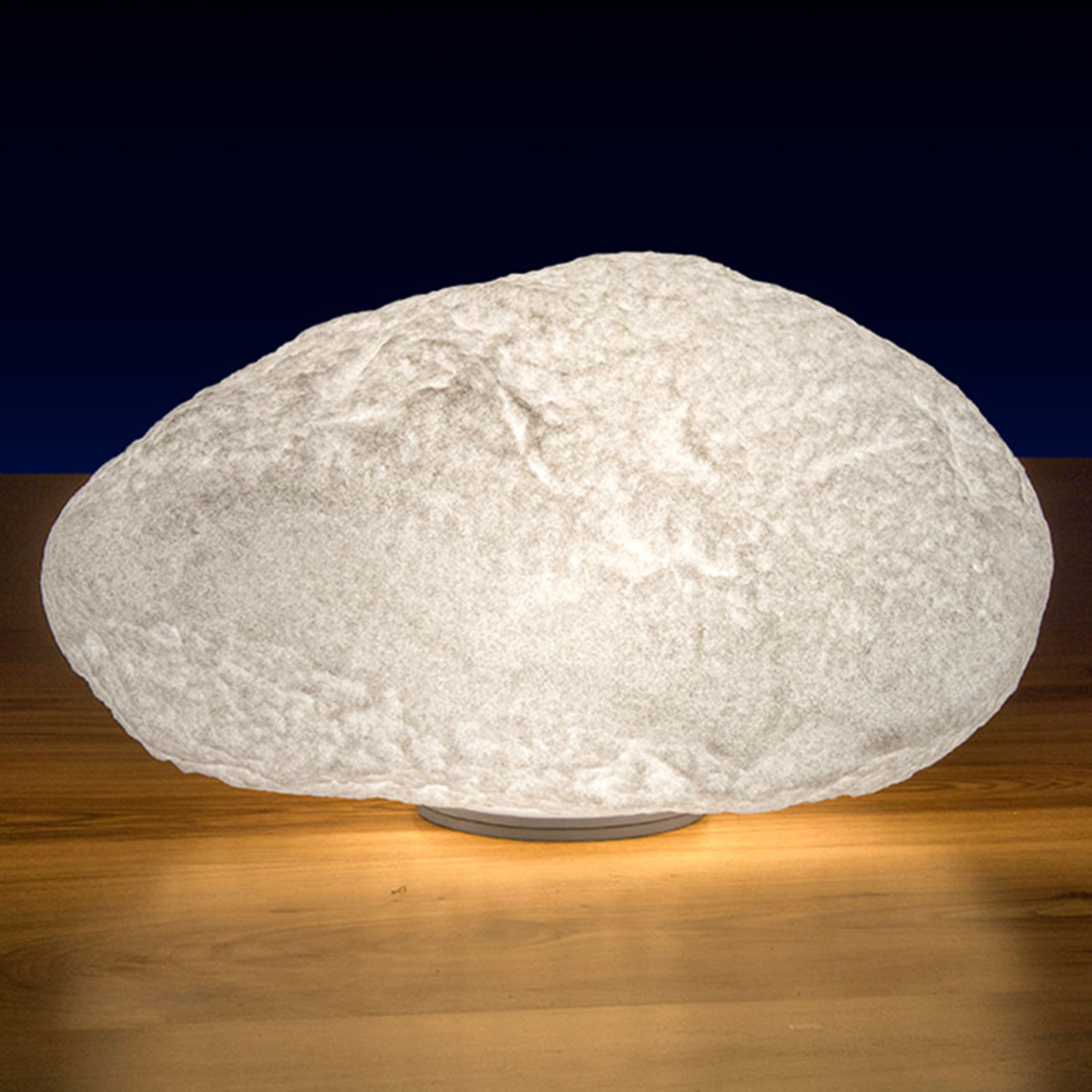 Epstein Granite-coloured LED rock light, battery, 27 cm, polyethylene, 4.5 W, energy efficiency: A+, L: 27 cm, H: 19 cm